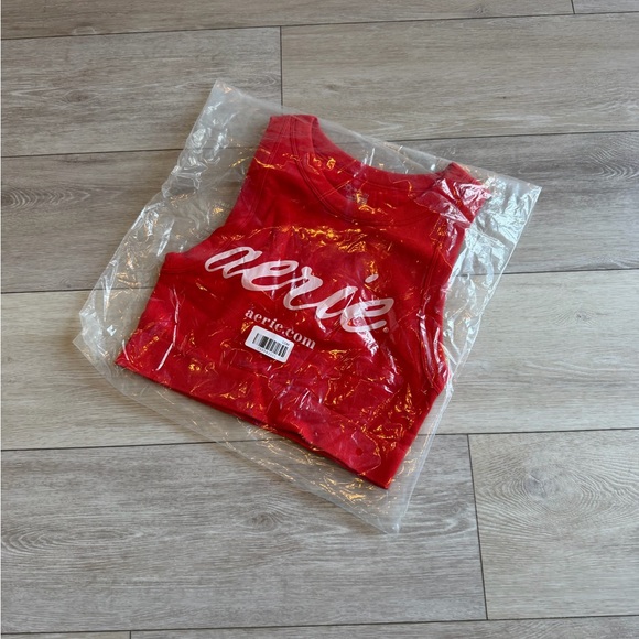 American Eagle OFFLINE BY AERIE SEAMLESS HIGH NECK SPORTS BRA women's size L - Picture 4 of 4